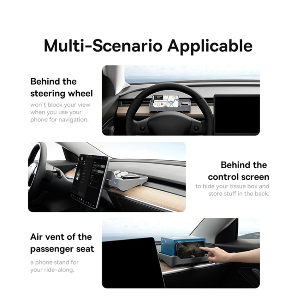 Auto-organizer met ETC-kaartlezer Baseus T-Space voor Tesla C20251301811-00