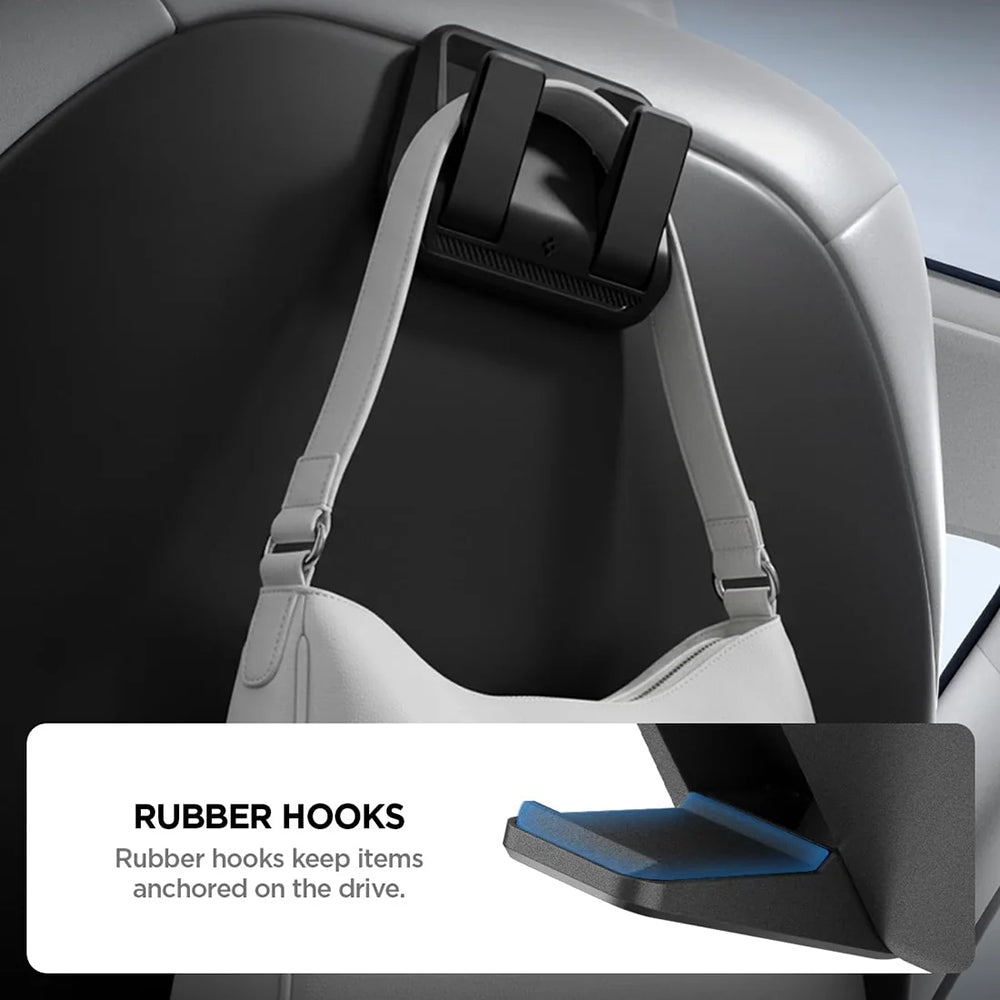 Spigen Car Organizer with rear seat mounting for Tesla Y / 3, Set of 2 pieces ACP11563