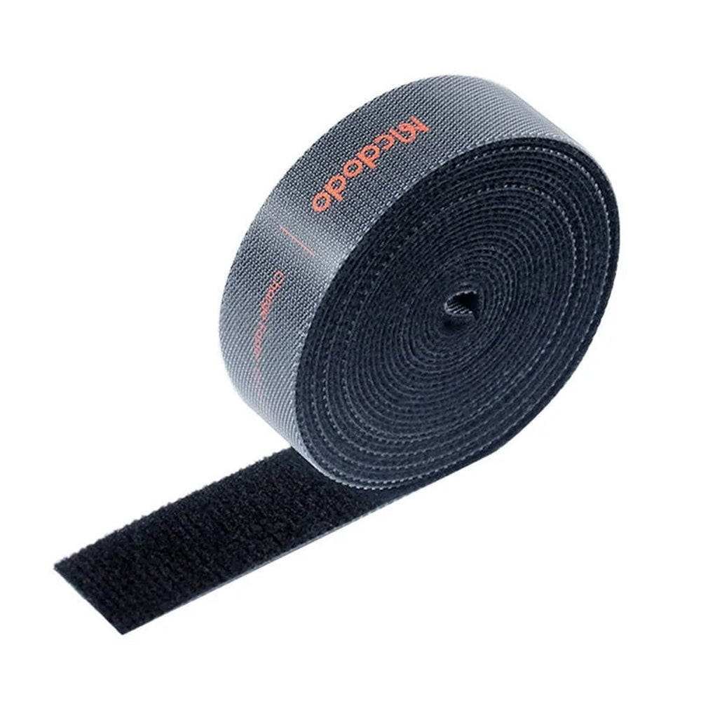McDodo VS-0960 Kabelorganizer Belt, Velcro, 1m, Zwart