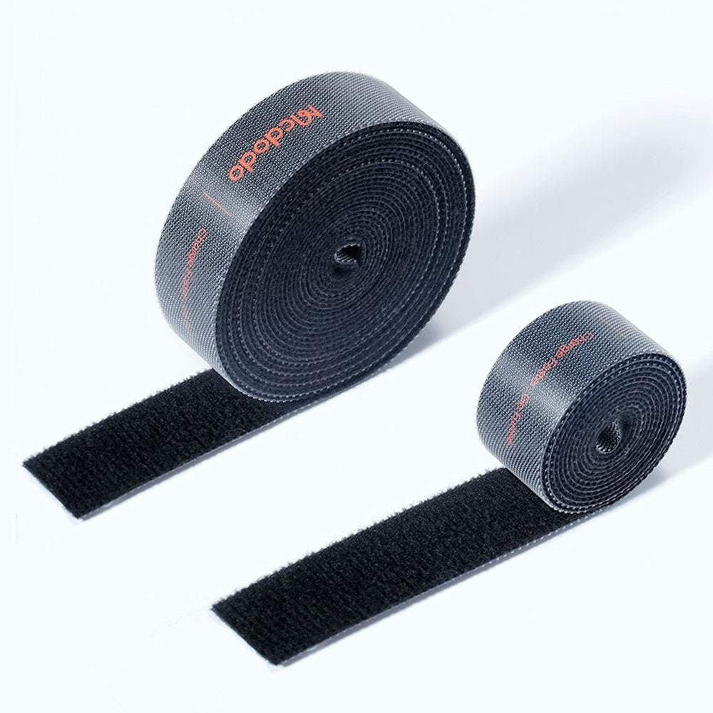 Kabelorganizer McDodo VS-0961 Belt, Velcro, 3m, Zwart