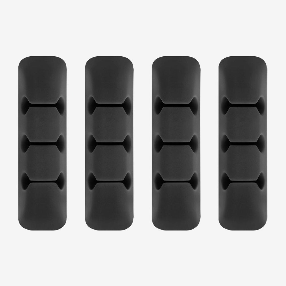 Ringke Kabel Organizer, Set van 4 stuks, Zwart