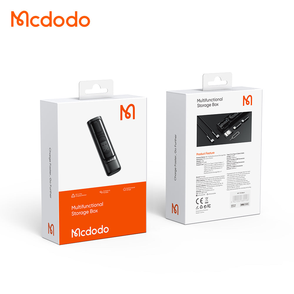 Organizer met Accessoires McDodo WF-1720, Zwart