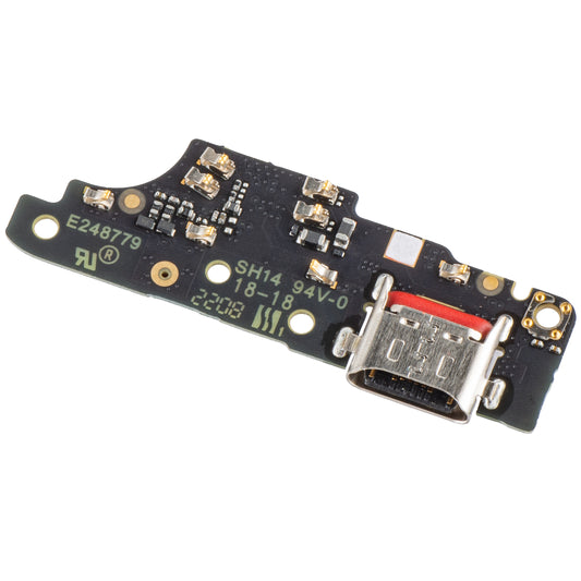 Plaat met oplaadconnector - Microfoon Motorola Moto E32, Service Pack 5P68C20691