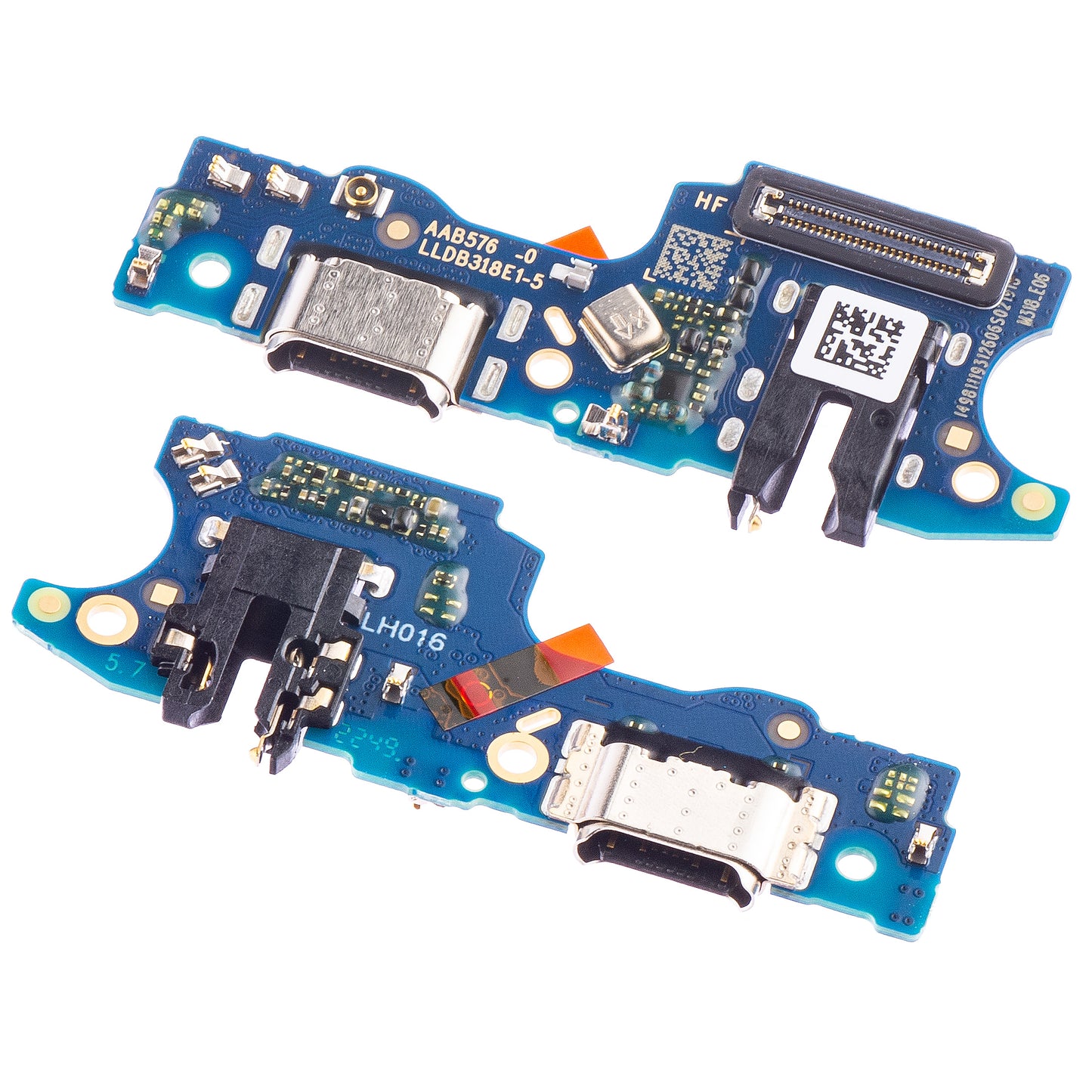 Printplaat met oplaadconnector - Audio - Microfoon Realme C55, Service Pack 4981119