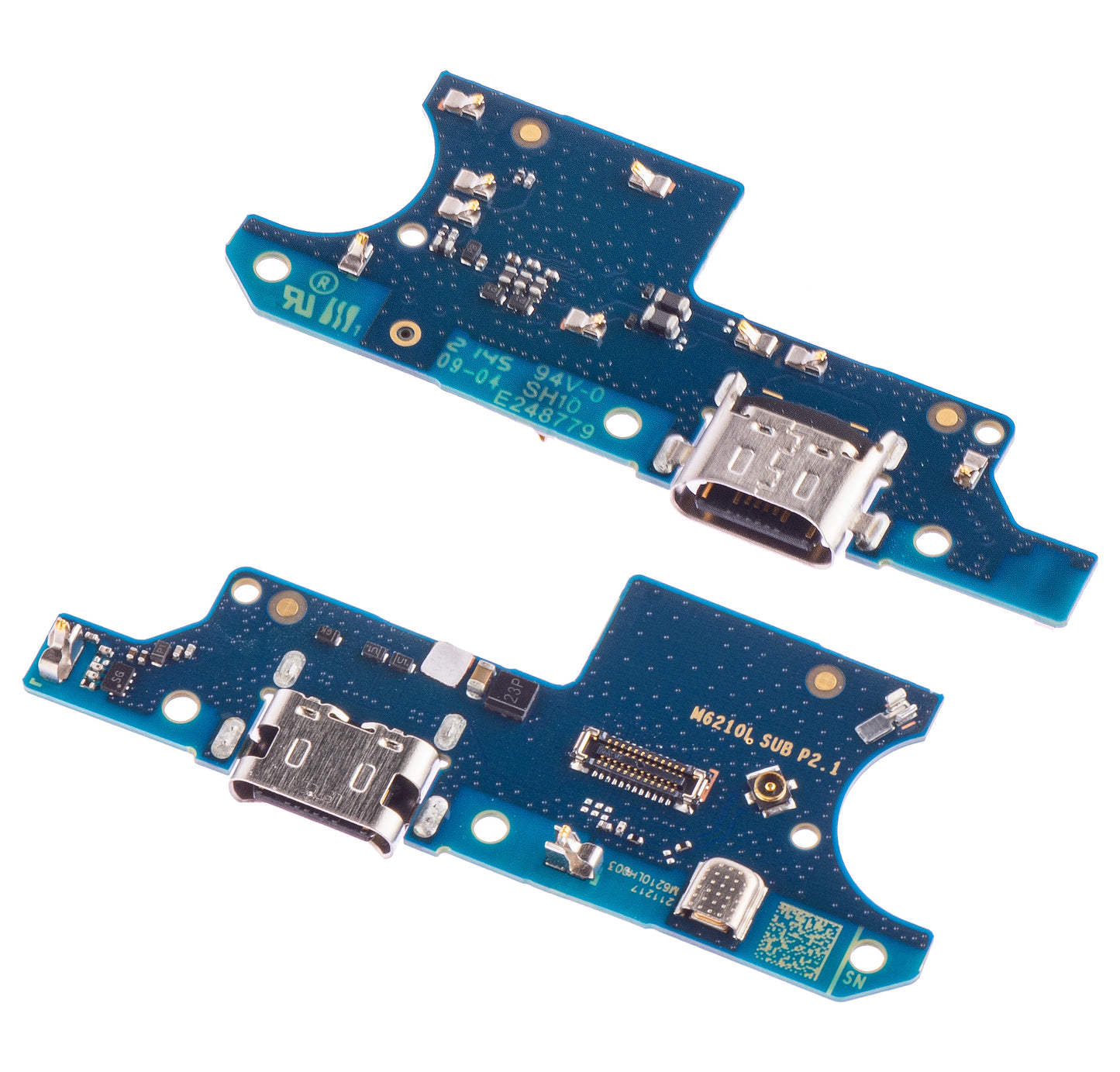 Laadconnector - Microfoonkaart Motorola Moto E7 Power, Service Pack 5P68C18240