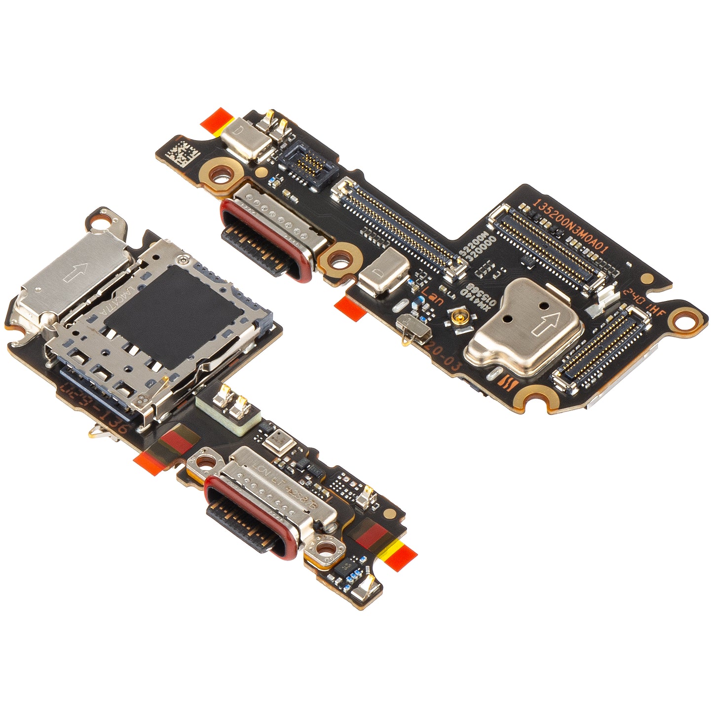 Printplaat met oplaadconnector - Microfoon - SIM-leesmodule Xiaomi 14, Service Pack 56000100N300