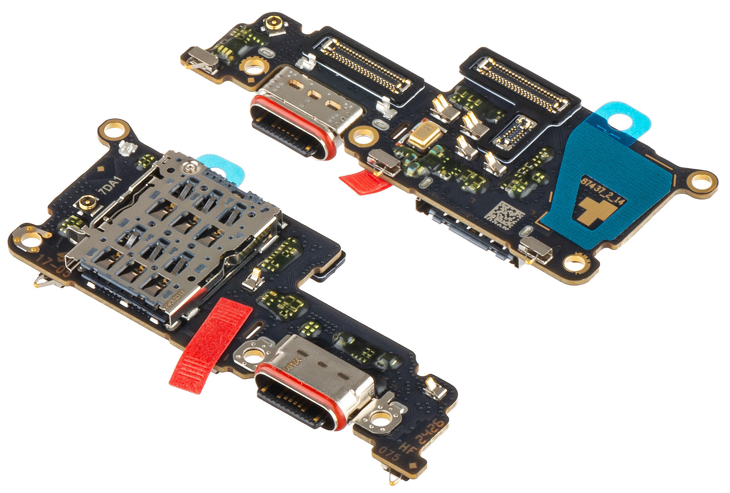 Laadconnector - Microfoon - SIM-lezer Module Realme 12 Pro / 12 Pro+, Service Pack 621024000069