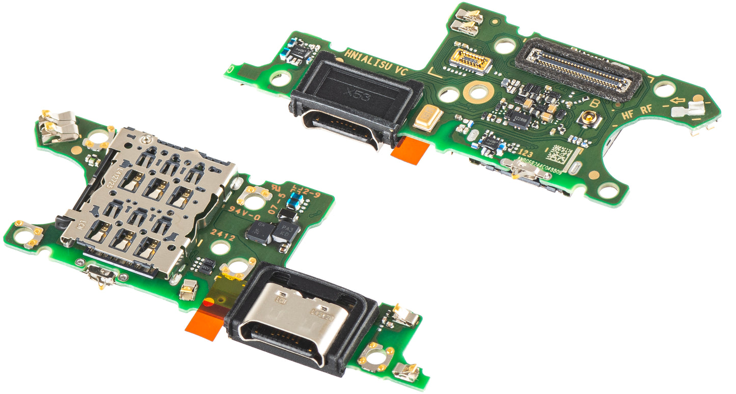 Honor Magic6 Lite SIM Card with Charging Connector - Microphone - SIM Reader Module Honor Magic6 Lite, Service Pack 0235AHJH