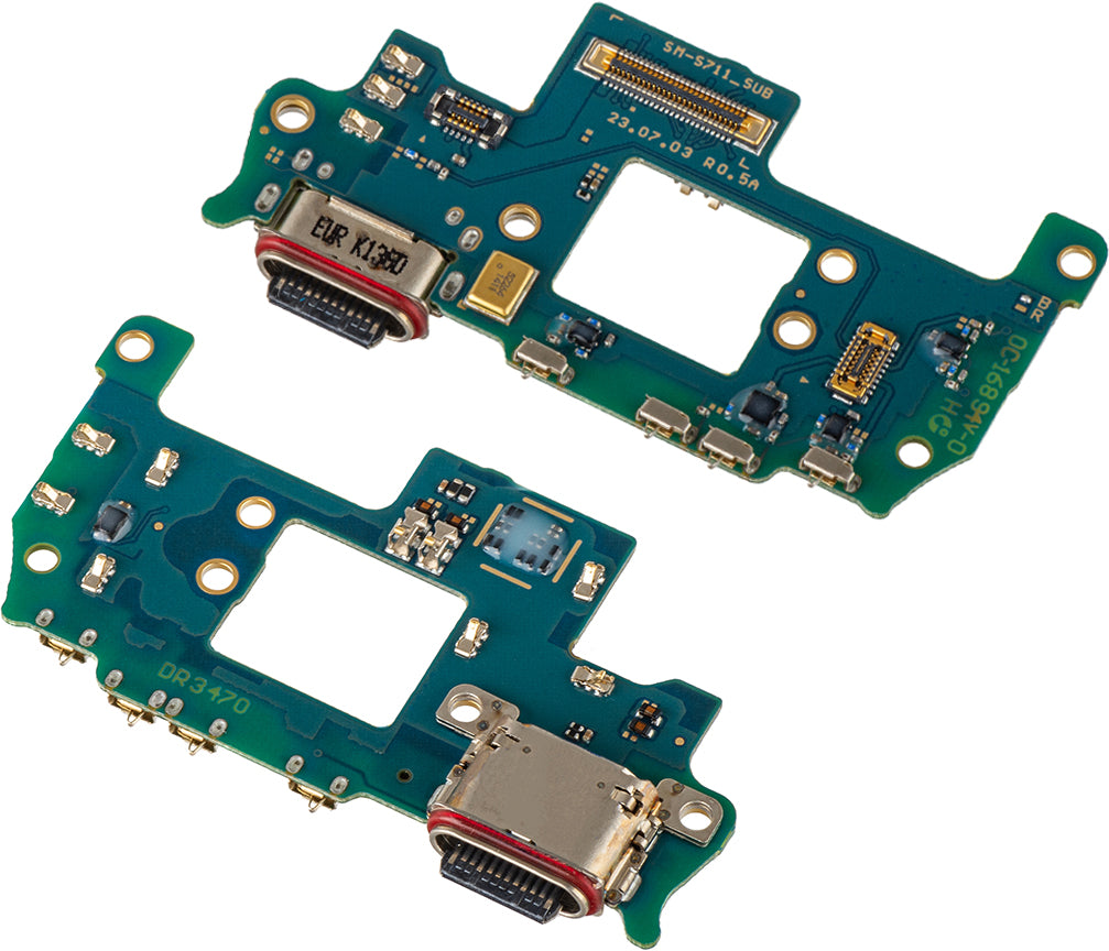 Samsung Galaxy S23 FE S711 - Microfoon Aansluitplaat Opladen - Samsung Galaxy S23 FE S711