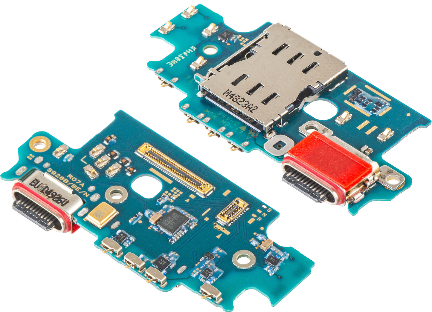 Laadconnector - Microfoon - SIM-lezer Module Samsung Galaxy S24+ S926, Service Pack GH96-16542A