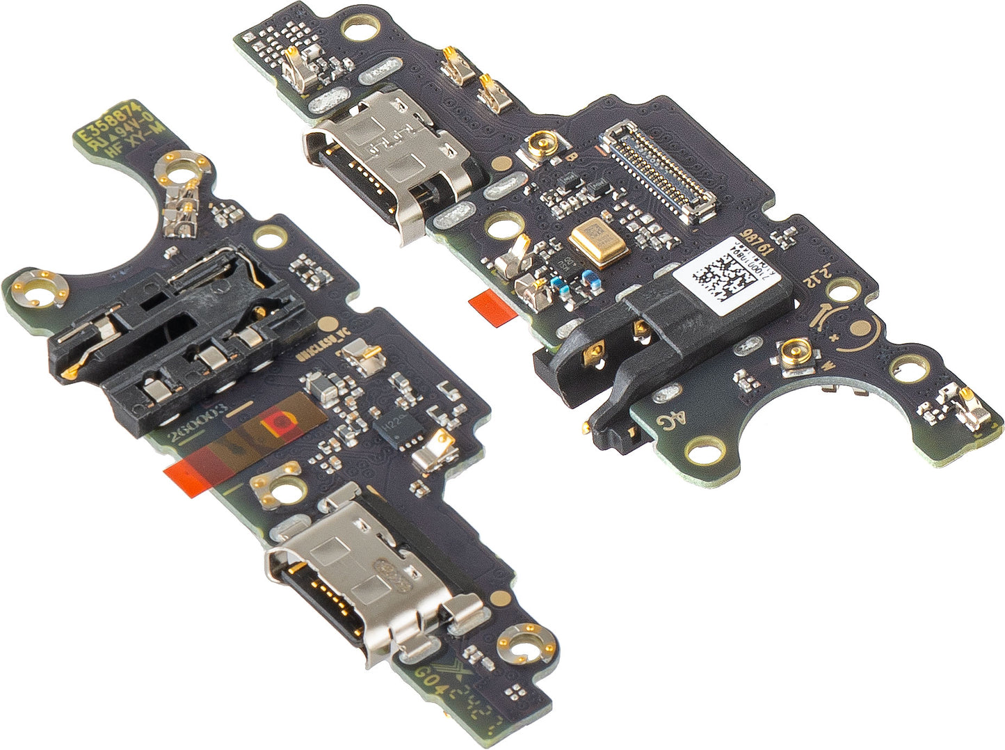 Laadconnector - Audio - Microfoon Bord Honor X7b 4G, Service Pack 0235AHDU