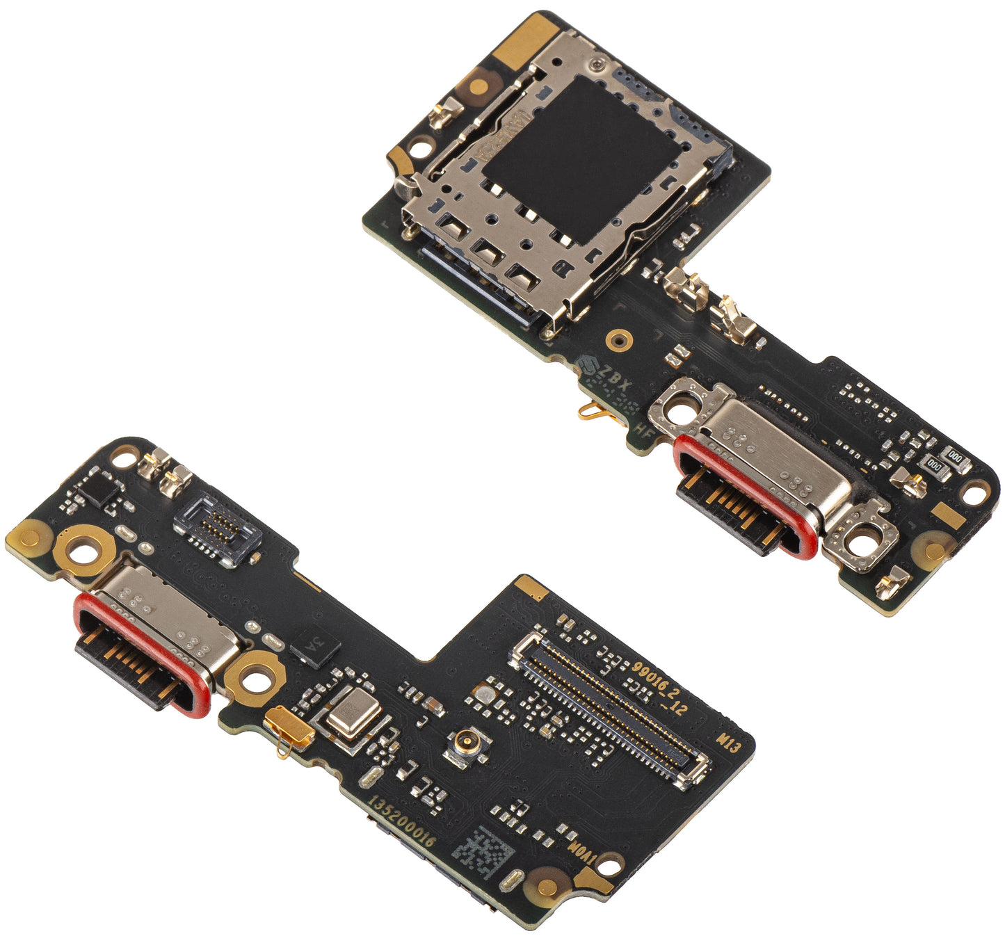 Laadconnectorplaat - Microfoon - SIM-lezer module Xiaomi Redmi Note 14 Pro 5G