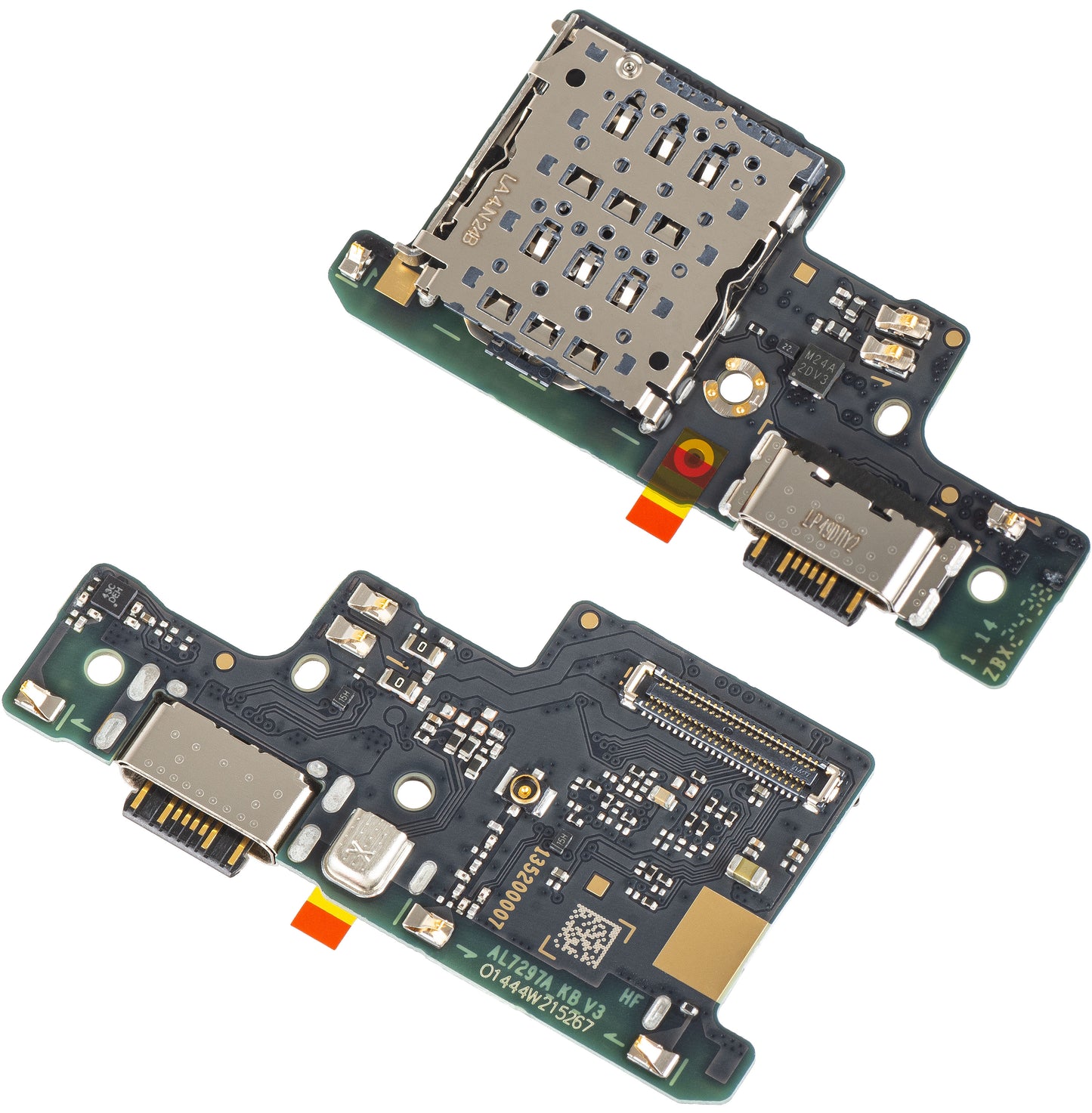 Laadconnector - Microfoon - SIM-lezer Module Xiaomi Redmi Note 14 4G, Service Pack 560002000O700