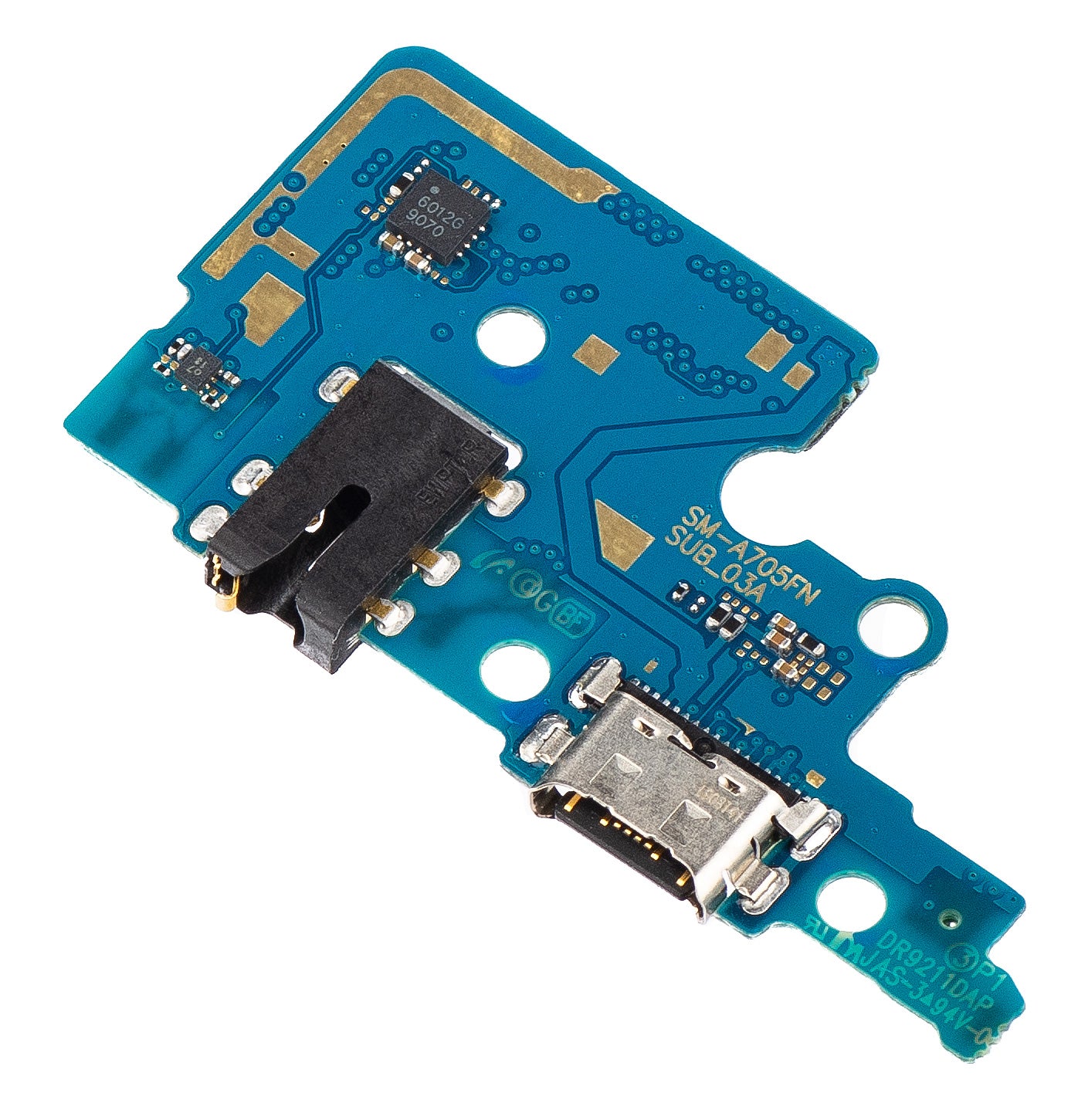 Laadconnectorplaat - Audio - Microfoon Samsung Galaxy A70 A705