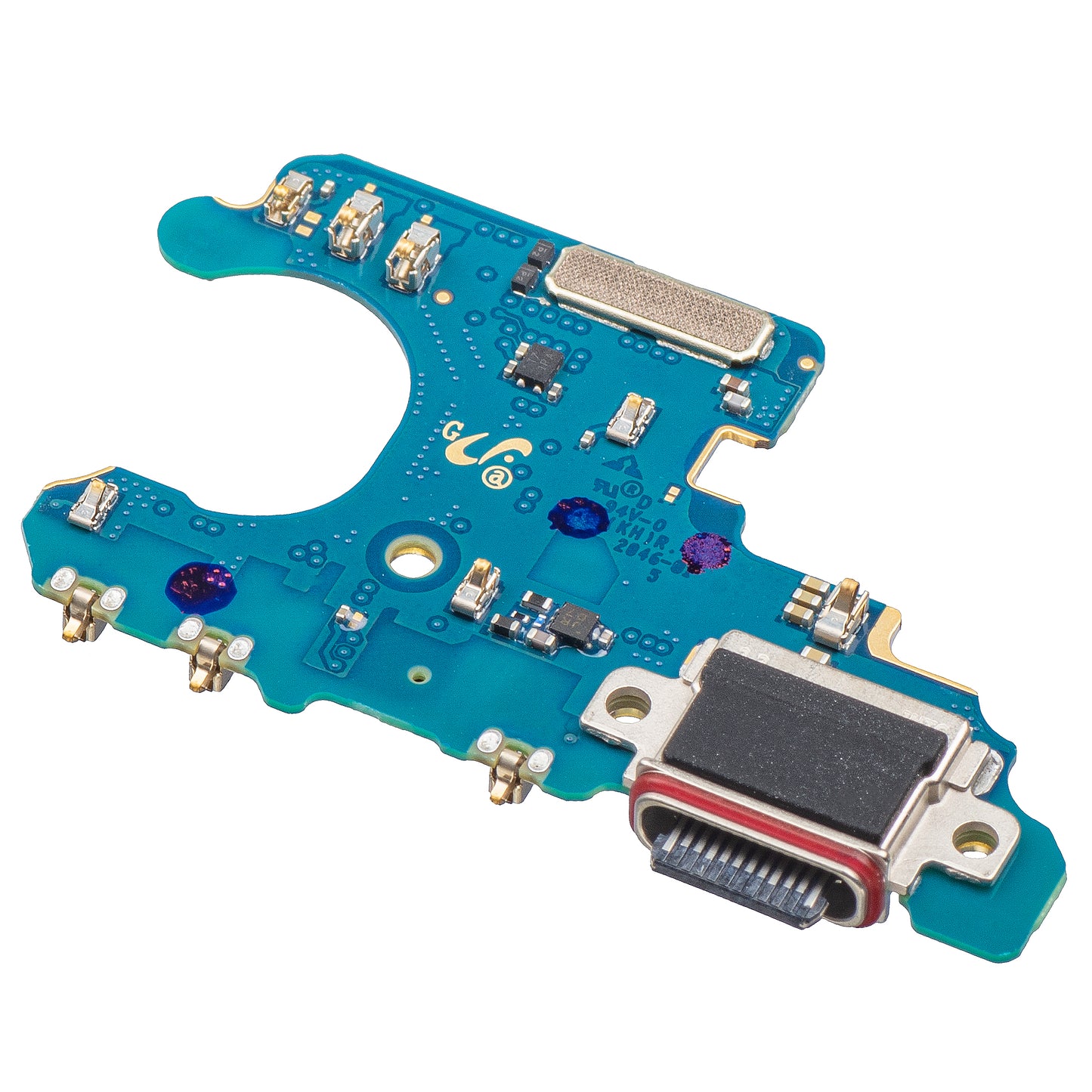 Laadconnector - Microfoonkaart Samsung Galaxy Note 10 5G N971 / Note10 N970, Service Pack GH96-12781A