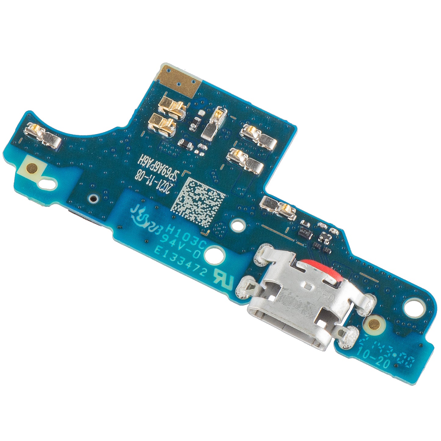 Motorola Moto E7 Plus Microfoon opladen Connector Plate, Service Pack 5P68C17424