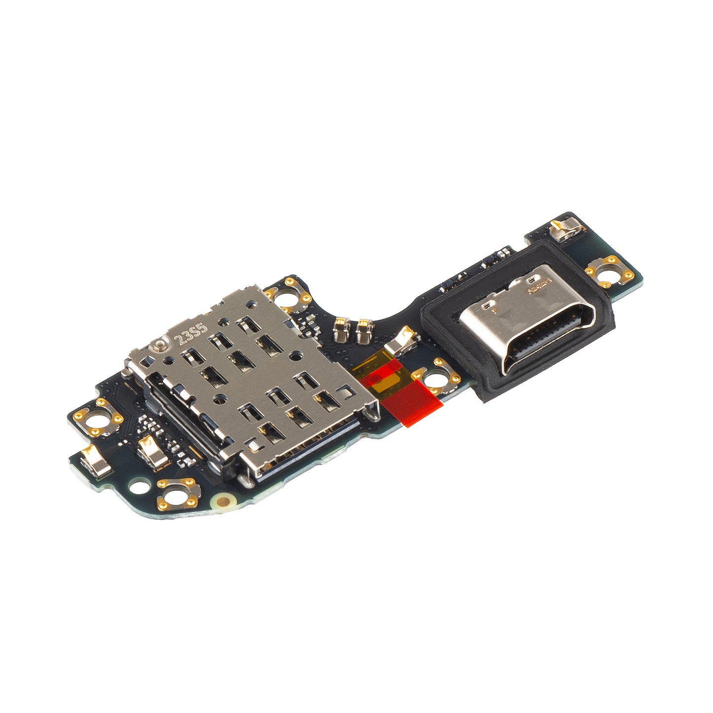 Laadconnectorplaat - Microfoon - SIM-lezer module Huawei nova Y90, Service Pack 02355BPM