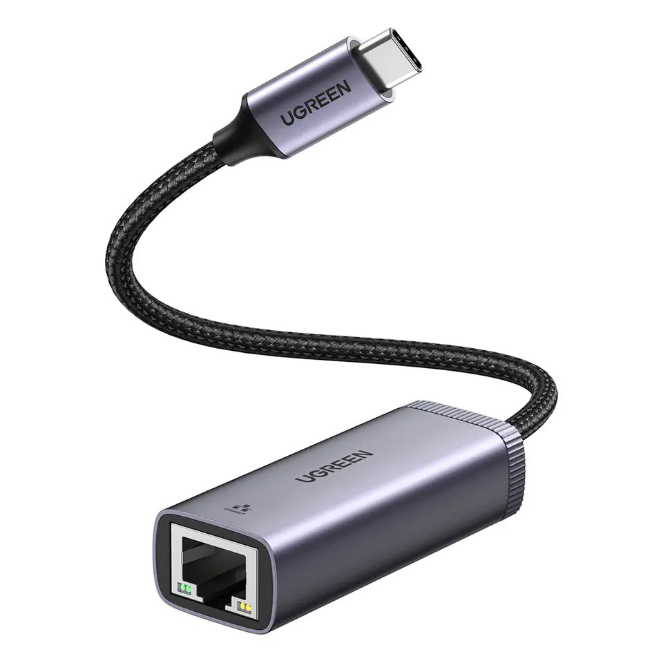 UGREEN CM483 Netwerkkaart, RJ45, USB-C, Gri