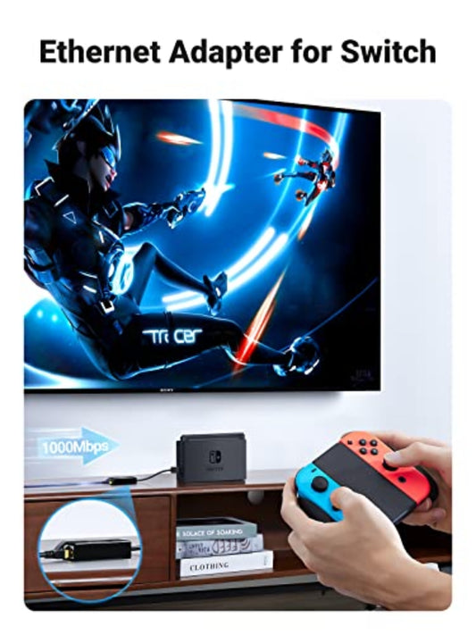 UGREEN CR111 Netwerkkaart, RJ45, USB 3.0, Wit