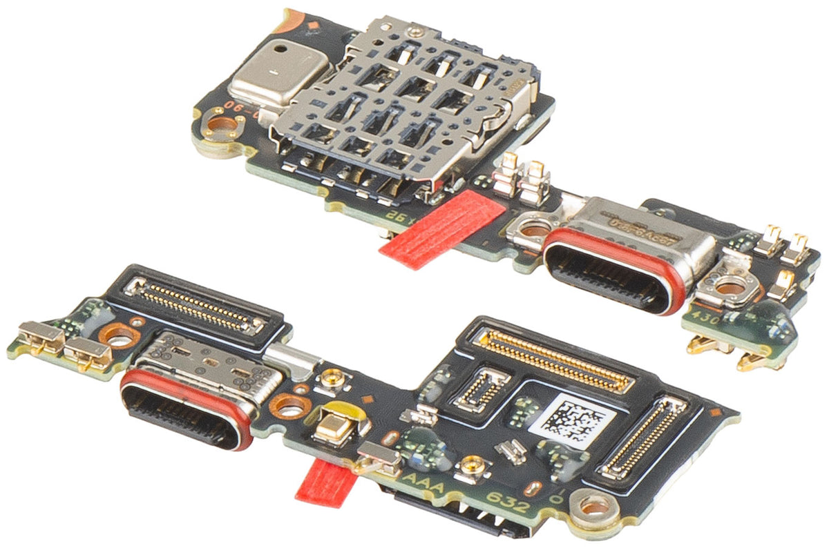 Printplaat met oplaadconnector - microfoon - simkaartlezer-module Oppo Reno16 Pro, Service Pack 621020002370