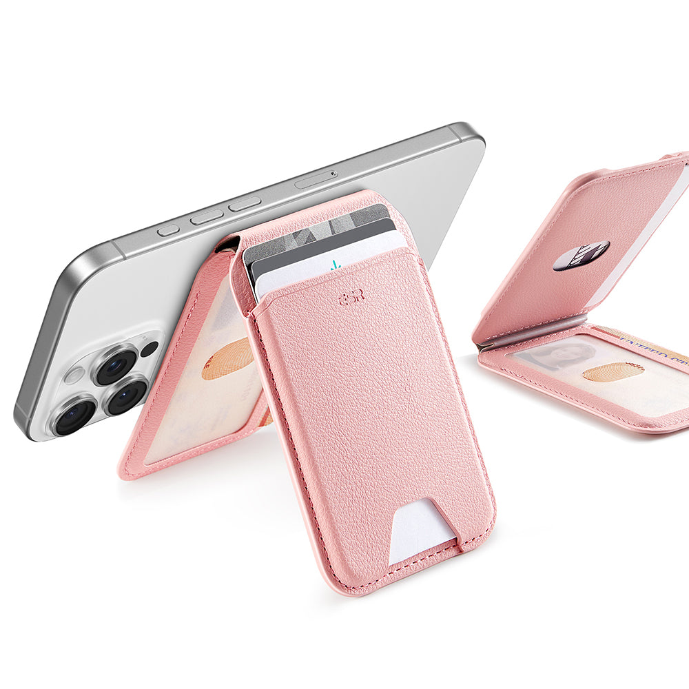 Magsafe Portemonnee, ESR, Stand, Roze
