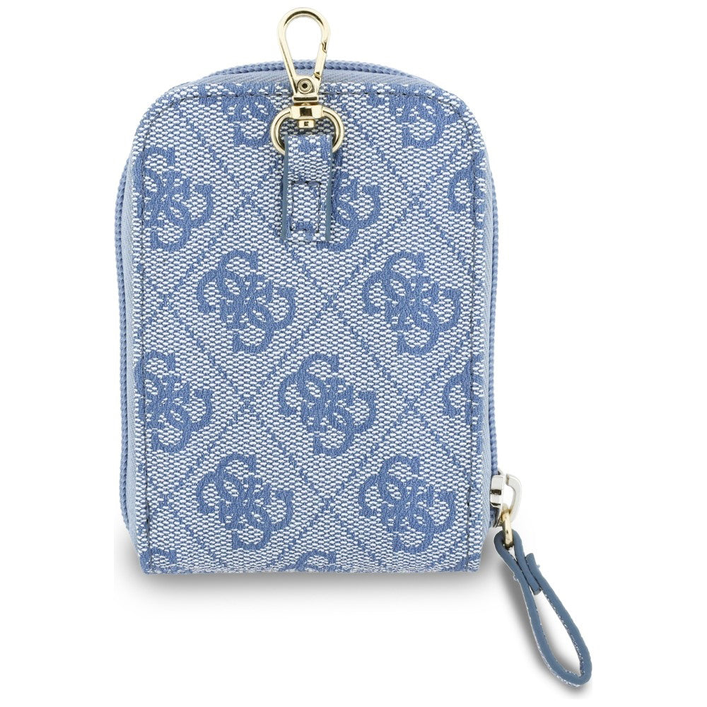 Portemonnee en Telefoonkoord Guess 4G Metalen Logo, Blauw