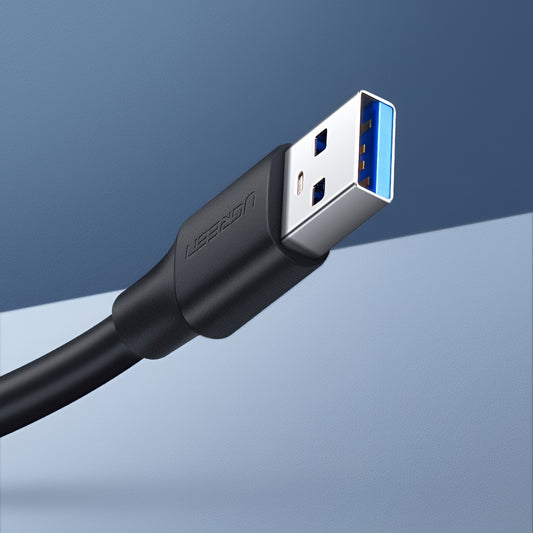 USB 3.0 verlengkabel UGREEN US129, 2m, Zwart