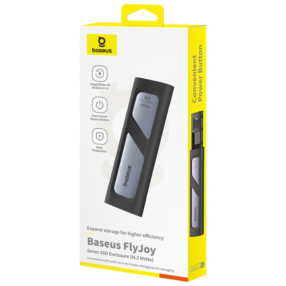 Baseus FlyJoy Series rack voor SSD M.2 NVMe, Grijs B00760600811-01