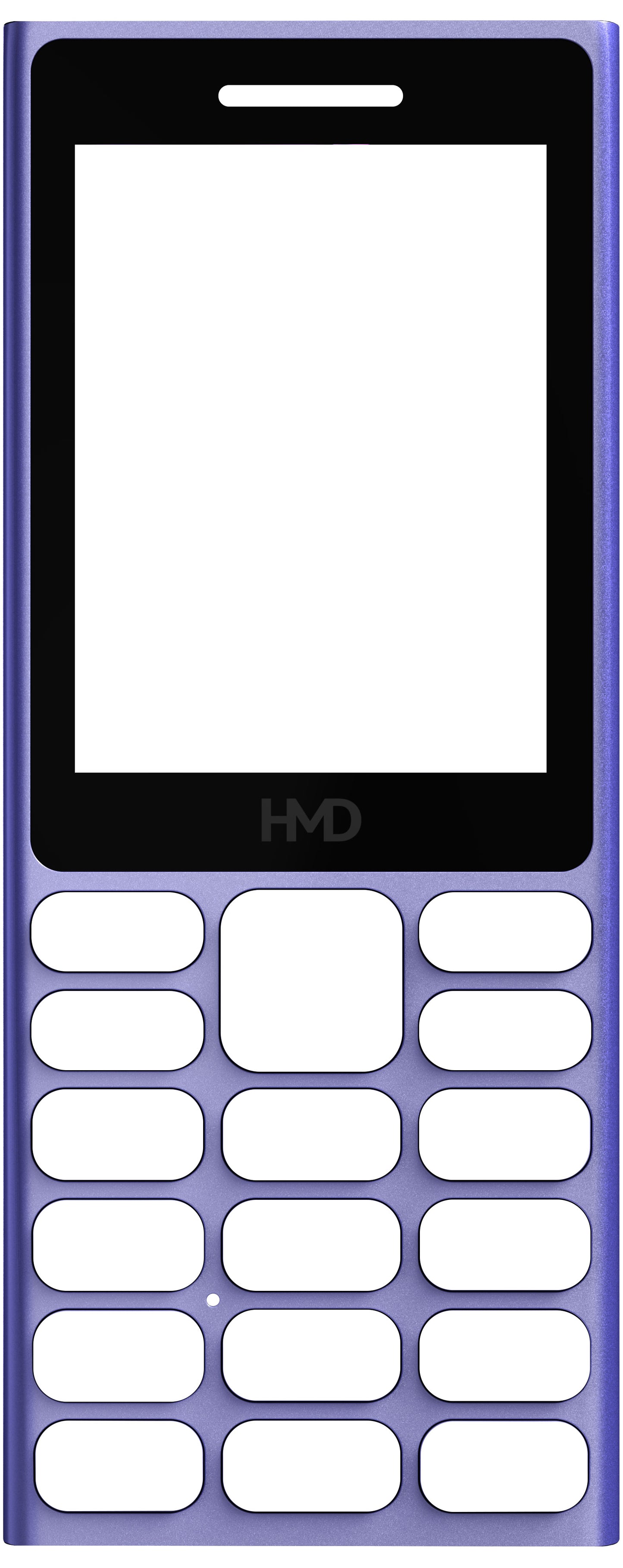 Voorzijde voor HMD 110 4G, Blauw