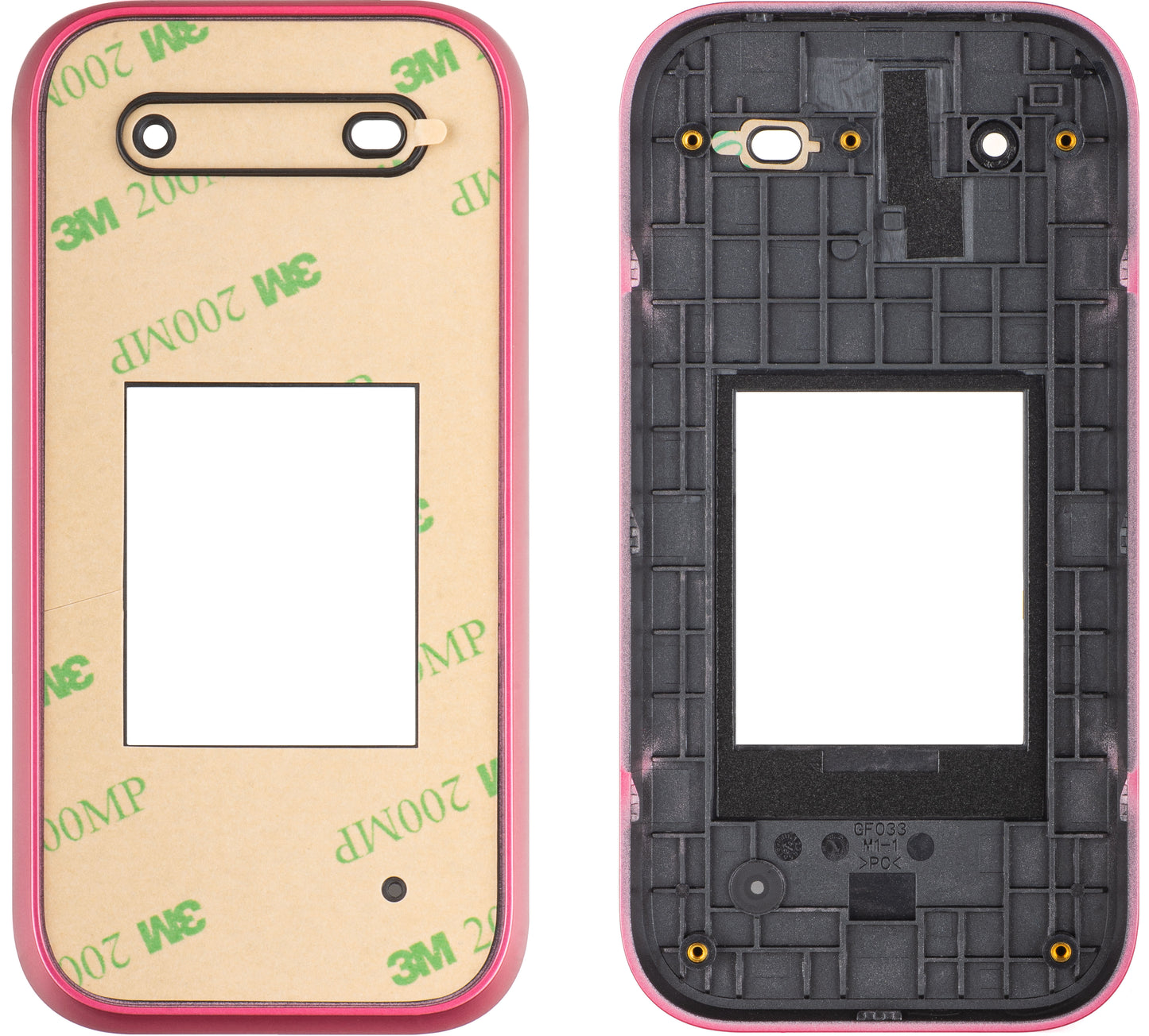 Een Shell Cover voor HMD 2660 Flip, Rood