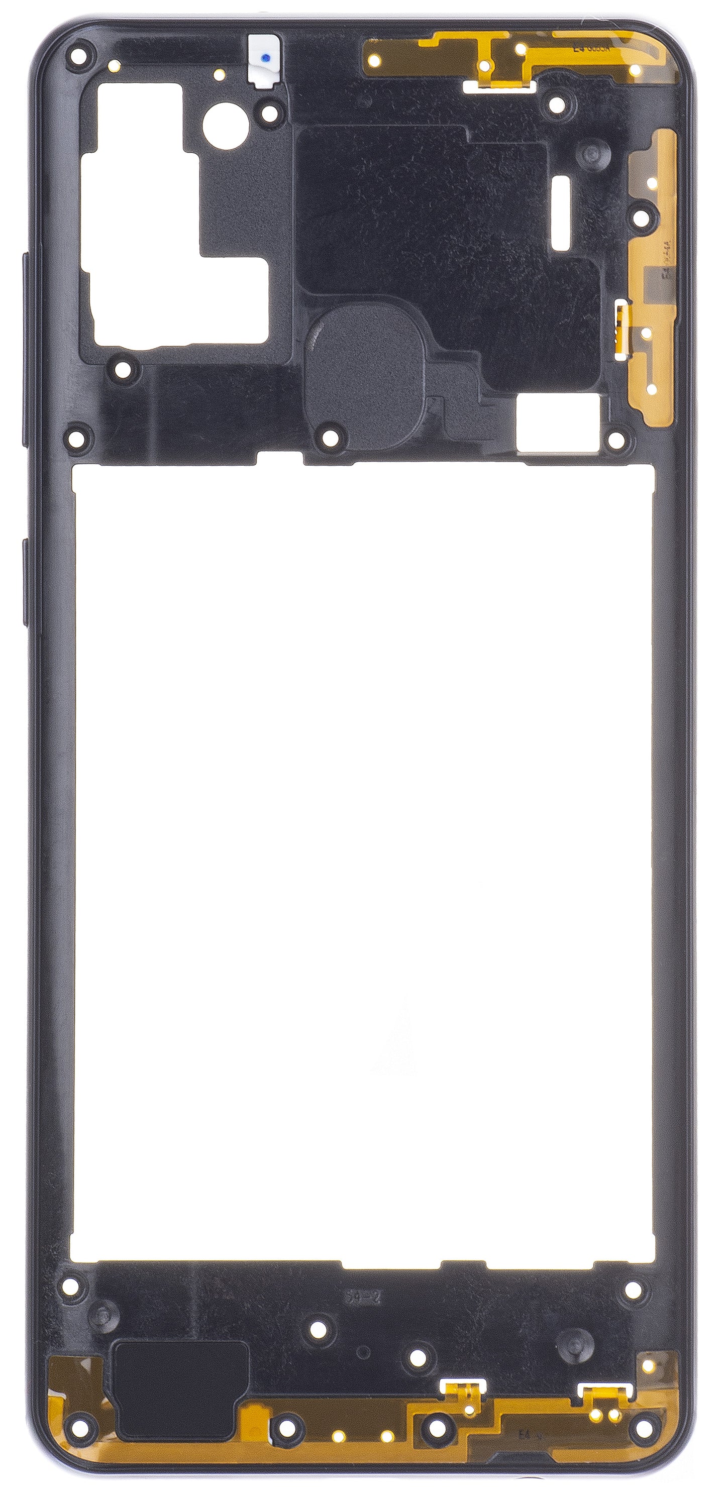 Middenbehuizing Samsung Galaxy A21s A217, Zwart