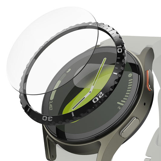 Ringke Styling Beschermingsframe voor Samsung Galaxy Watch7 40mm, Model 6, Zwart