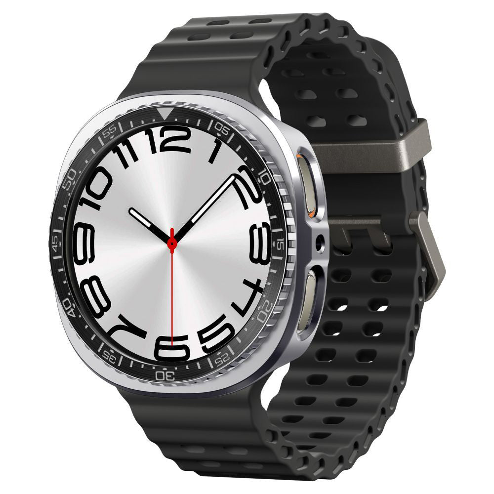 Spigen Tune Pro Diver Beschermingsframe voor Samsung Galaxy Watch8 44mm, Zwart
