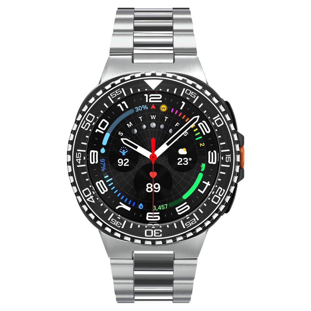 Spigen Tune Pro Diver Protection Frame for Samsung Galaxy Watch8 Classic, Black ACS10016