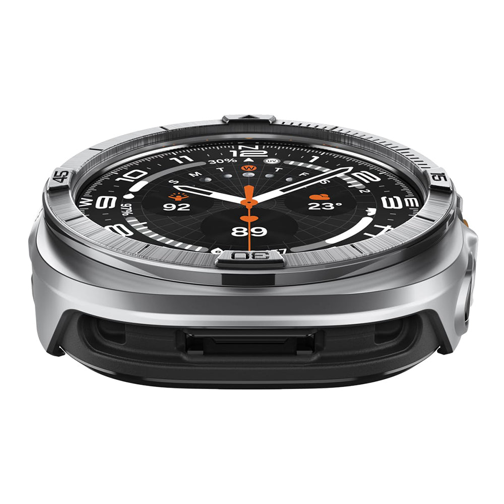 Spigen Tune Pro Pilot Beschermingsframe voor Samsung Galaxy Watch Ultra2, Zilver ACS11618