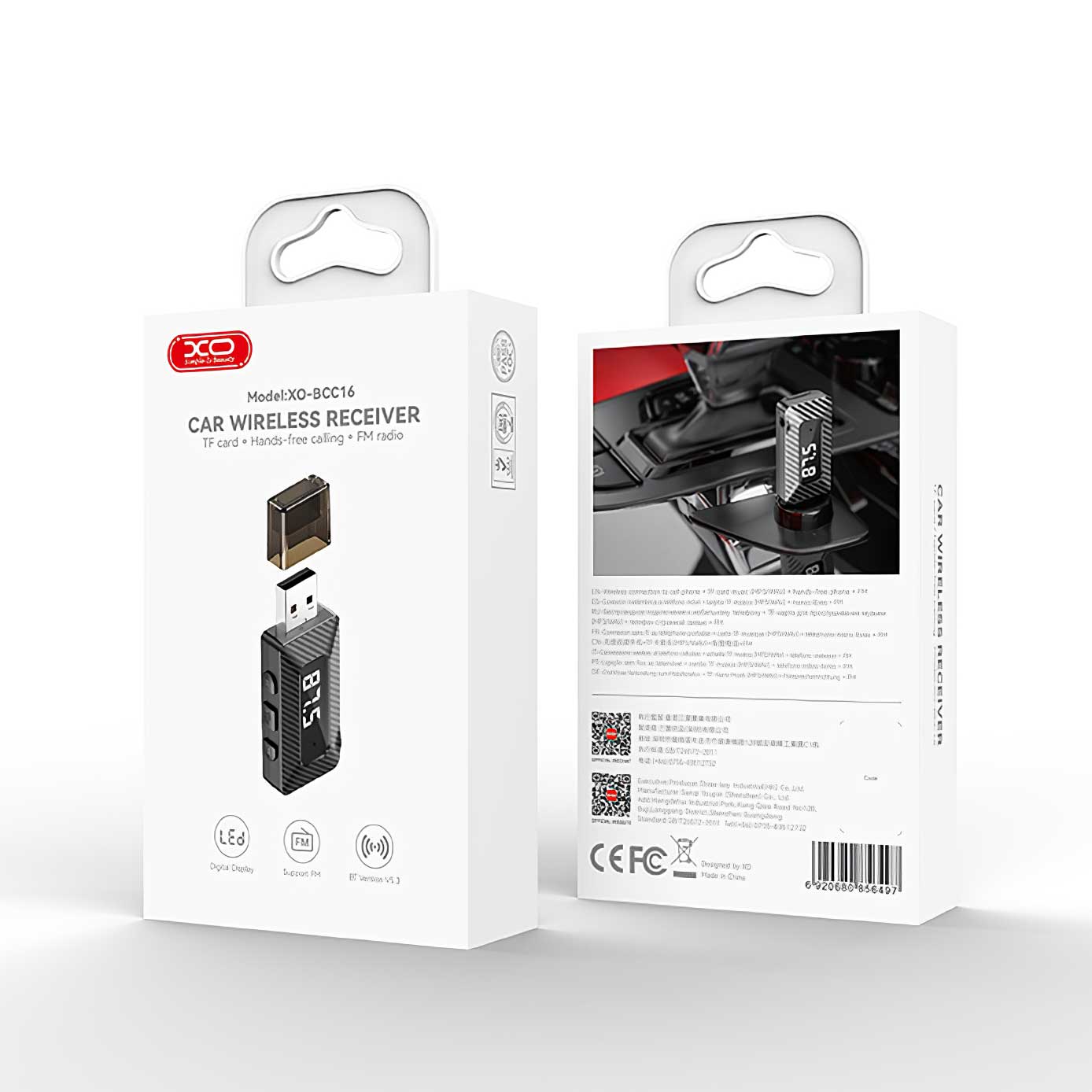 Bluetooth-ontvanger XO Design BCC16