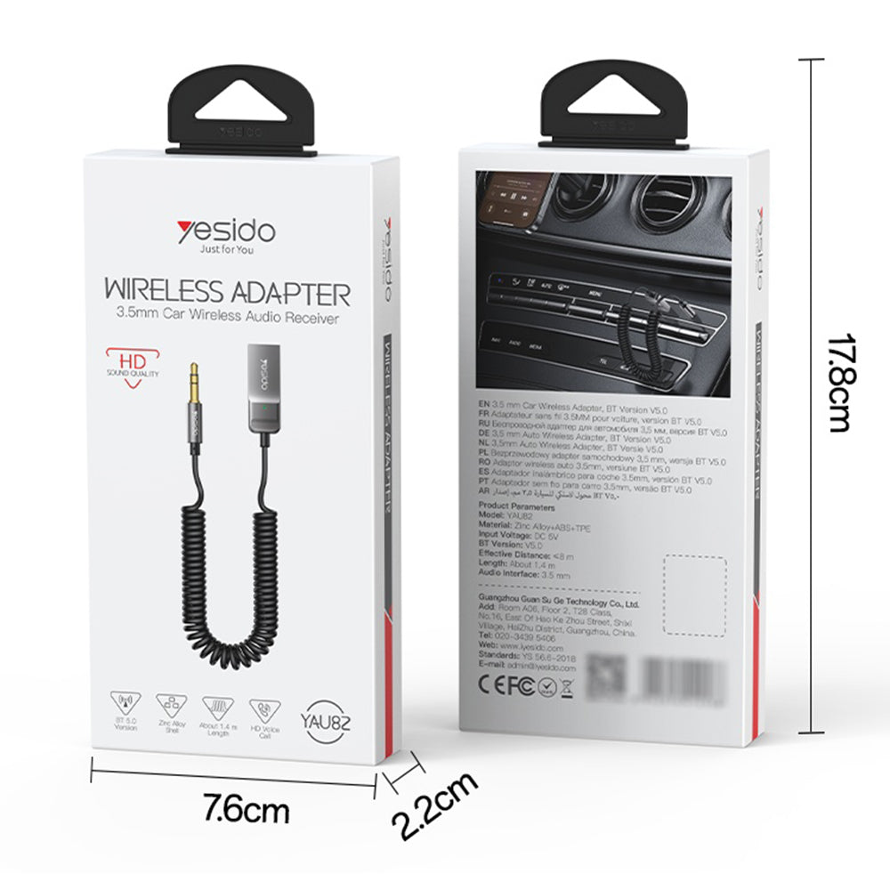 Bluetooth-ontvanger Yesido YAU82