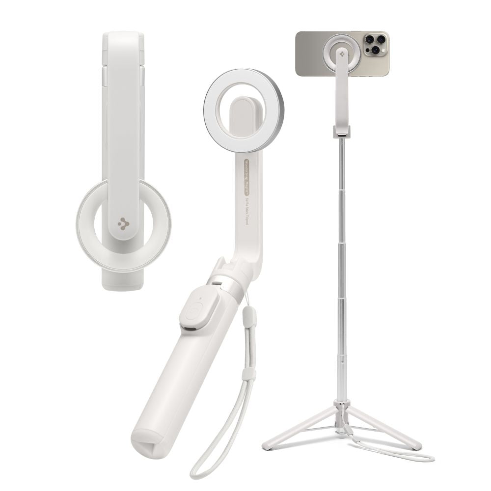 Selfie Stick Bluetooth Spigen S571W, Universeel, Beige
