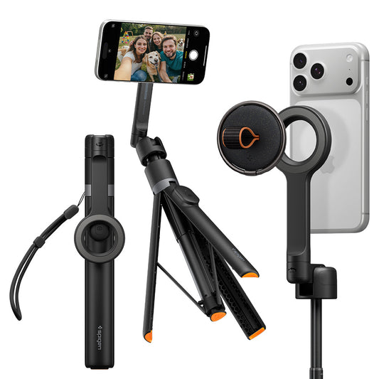 Selfie Stick Bluetooth Spigen S582W, Universeel, Zwart AMP11372