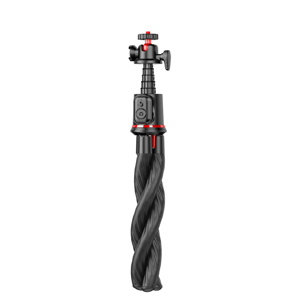 Selfie Stick Bluetooth Techsuit C03, Universeel, Zwart