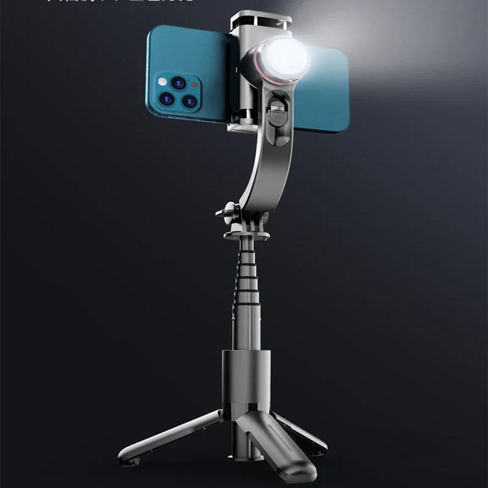 Selfie Stick Bluetooth Techsuit L18sMini, Universeel, Zwart
