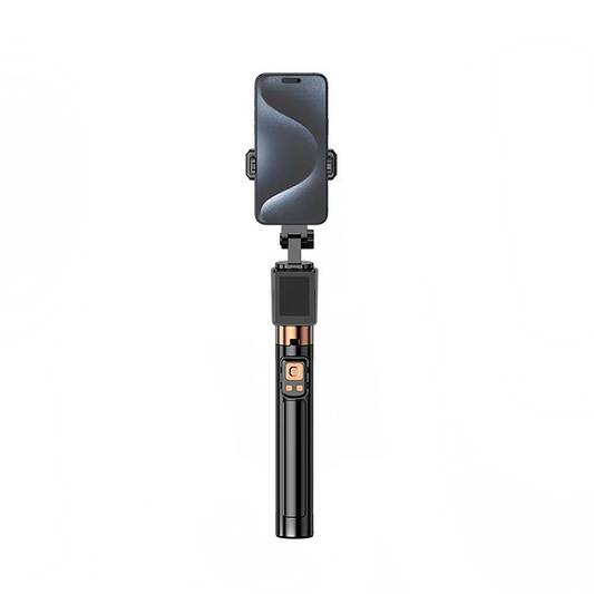 Selfie Stick Bluetooth XO Design SS23 Dual Lights, Universeel, Zwart