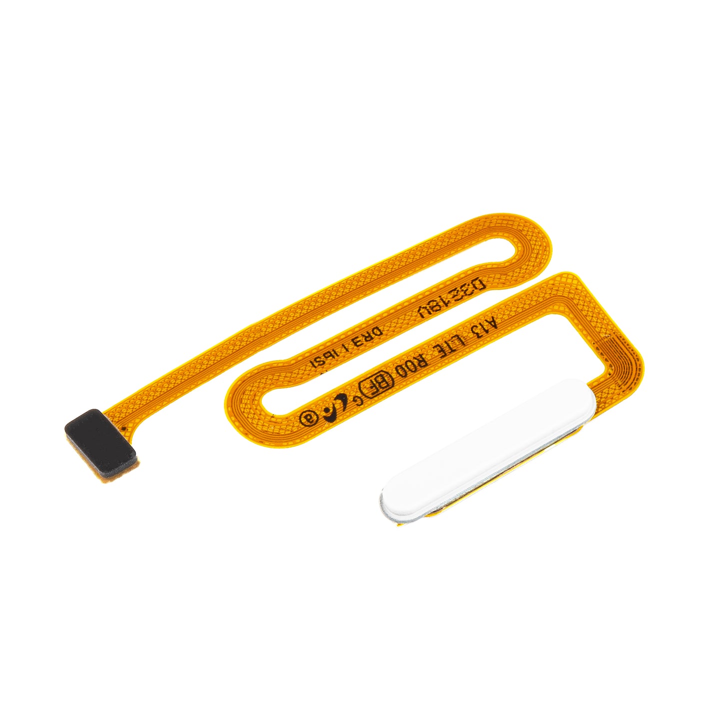 Samsung Galaxy A13 A135 vingerafdruksensor, met band, wit, Service Pack GH96-15035D