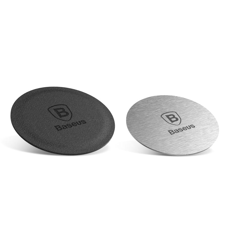 Metalen Sticker Baseus 2in1, Zilver ACDR-A0S