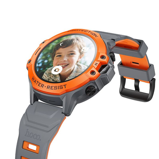 Smartwatch HOCO Y107 Kids Call, Oranje