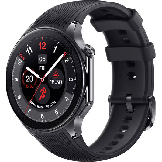 Smartwatch OnePlus Watch 2, zwart