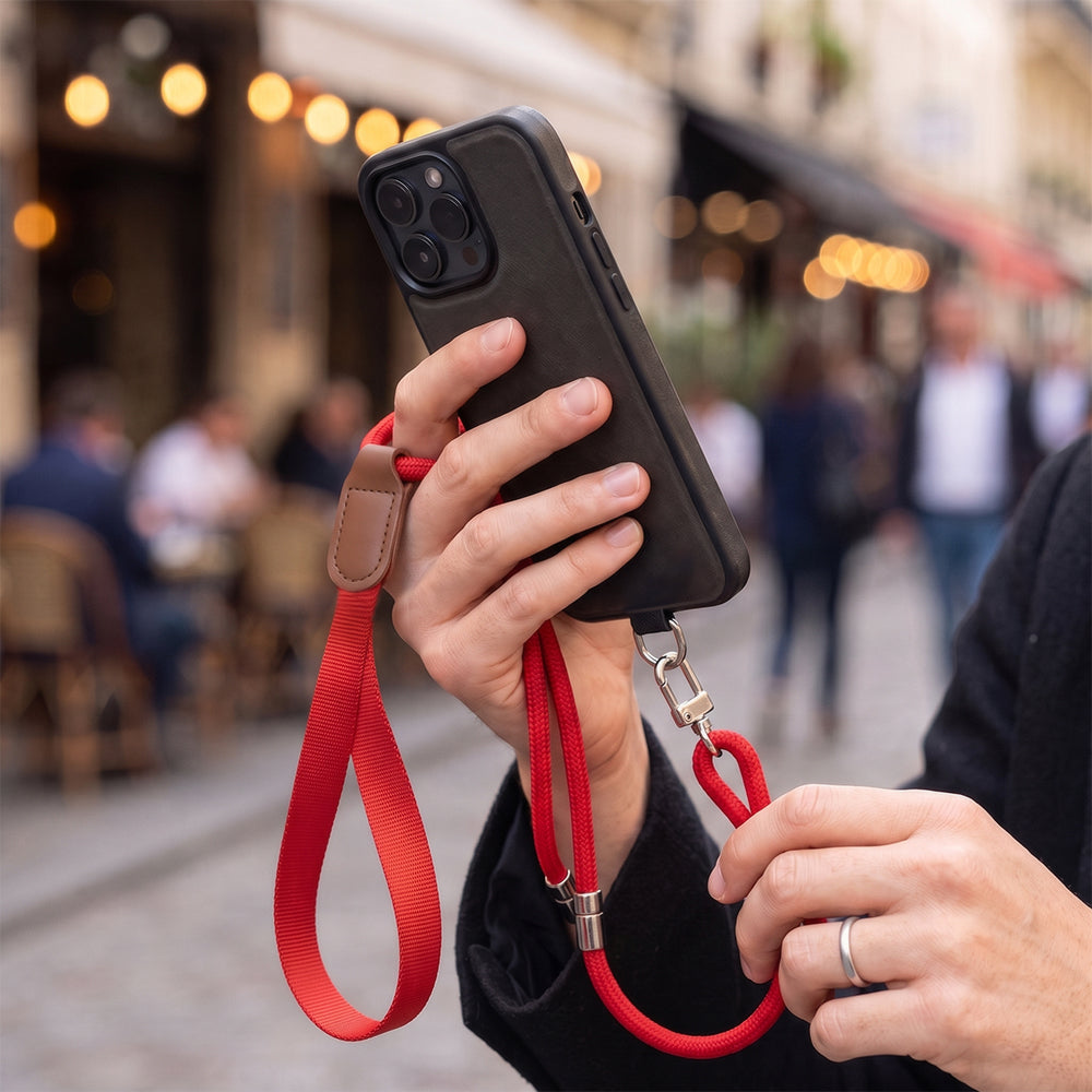 Telefoonkoord Techsuit UrbanLoop TLN2C, Crème