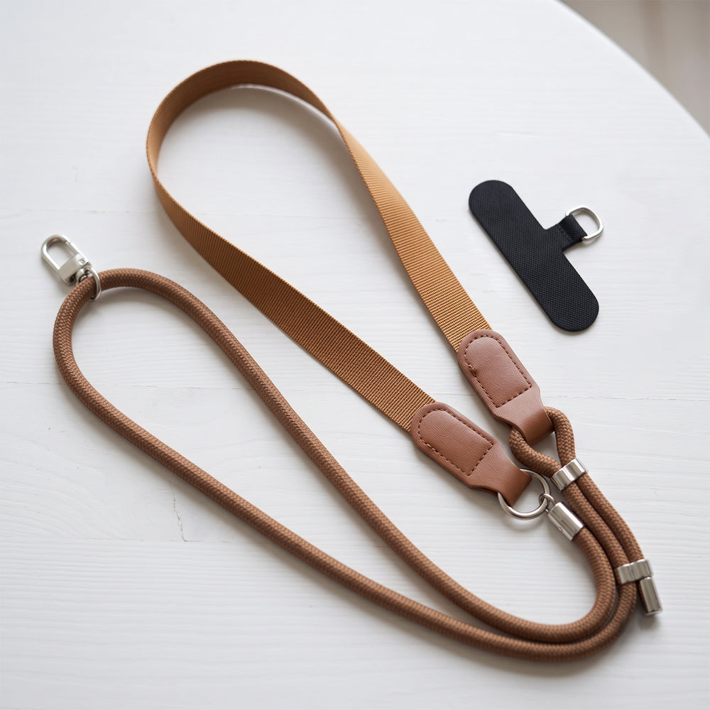 Techsuit UrbanLoop TLN3B Phone Lanyard, Black