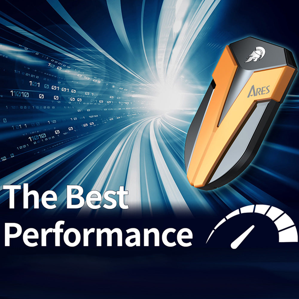 Solid State Drive (SSD Extern) Dato Ares Amber Shield, 2TB, Zwart ARSASE-2TB