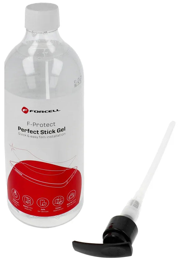 Forcell Perfect Stick Geloplossing voor het aanbrengen van Plastic / Siliconen Beschermfolie, 1l